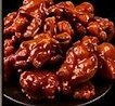 Alitas bañadas en salsa BBQ